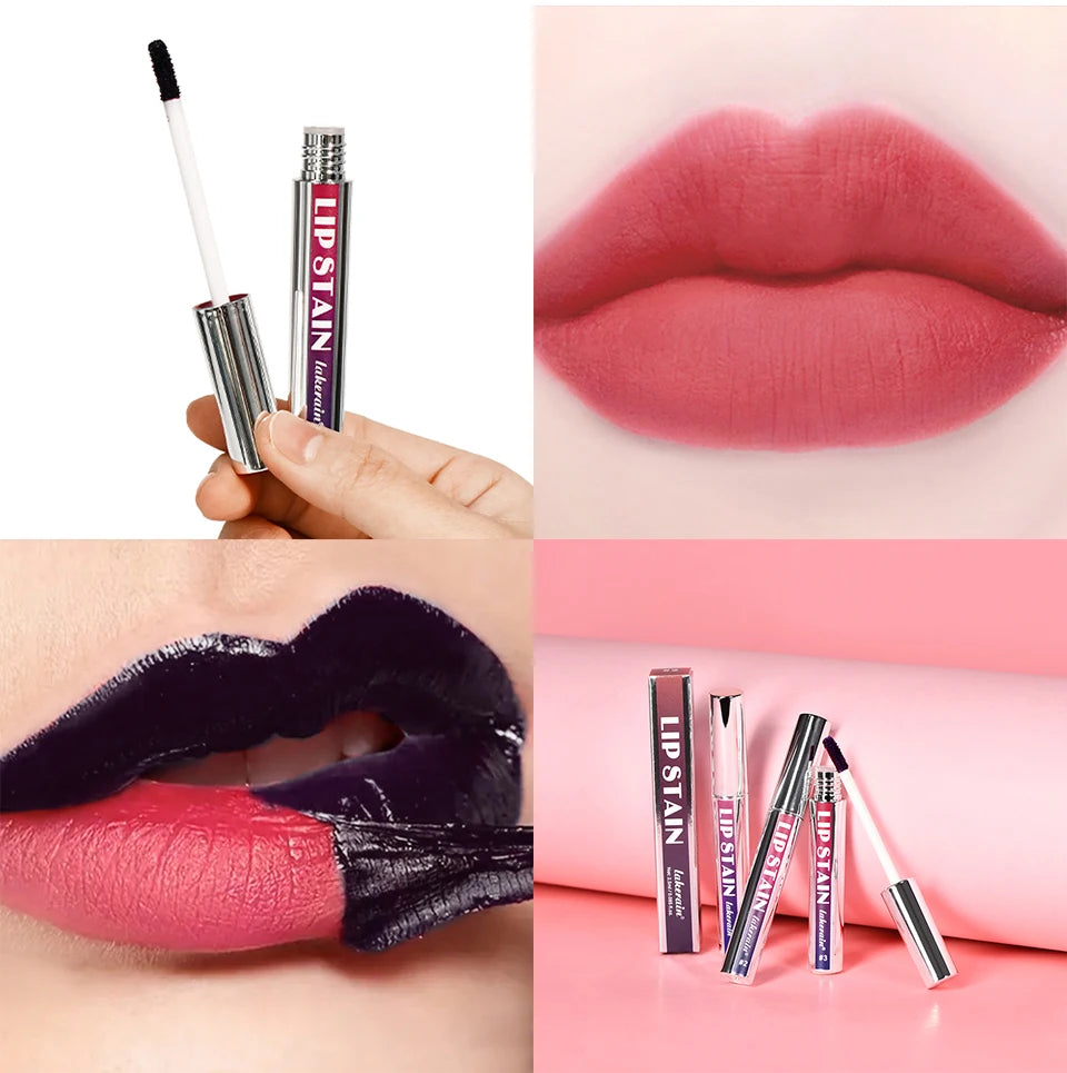 Peel Off Lip Stain – Long Lasting Waterproof Lip Tint (24H Transfer-Proof Color)