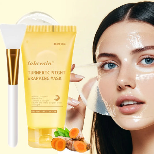 Turmeric Night Wrapping Mask — Glow While You Sleep