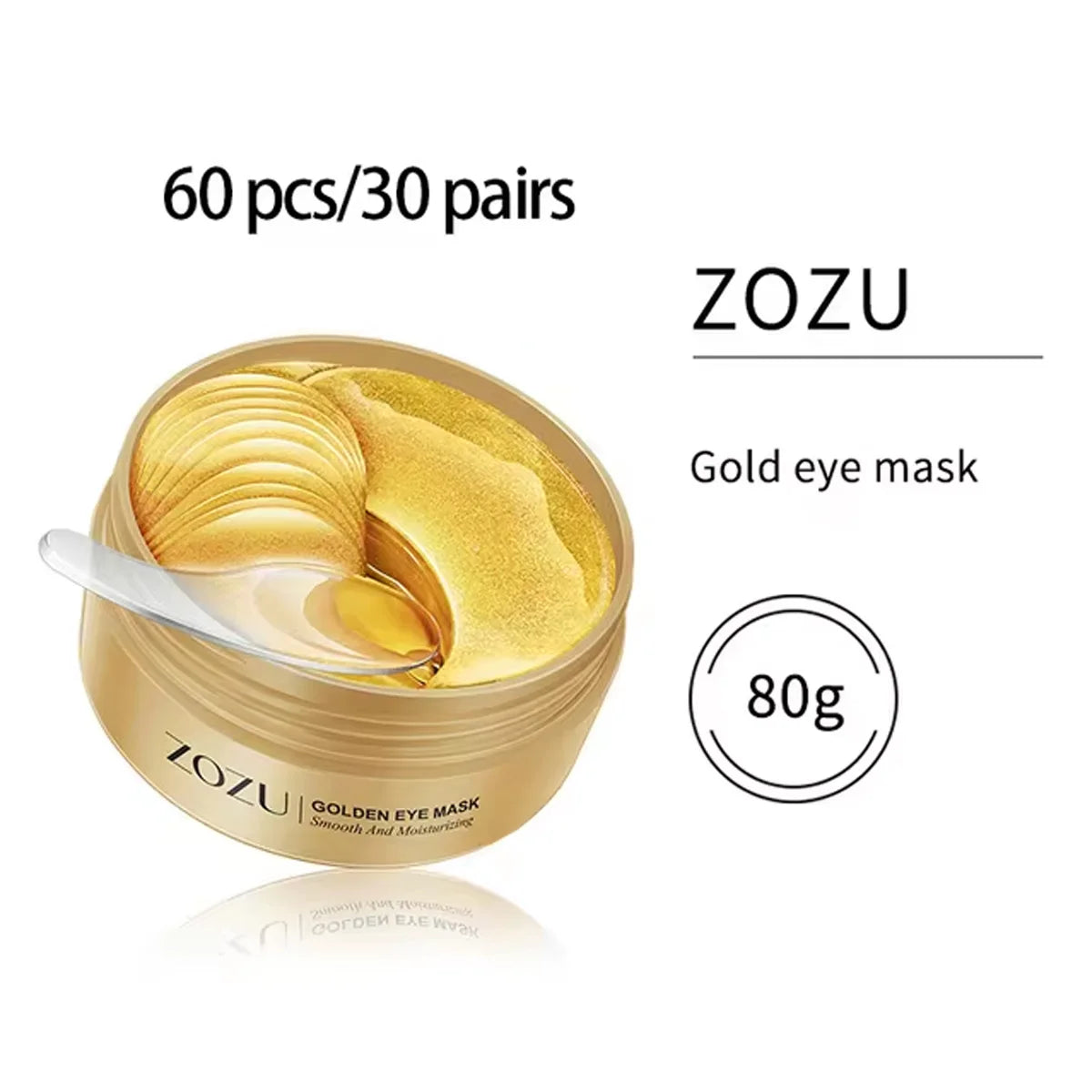 Gold Collagen Eye Patches — Dark Circle & Firming Treatment
