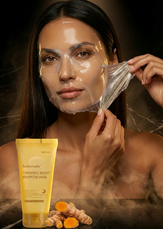 Korean Turmeric Night Wrapping Mask — Glow While You Sleep
